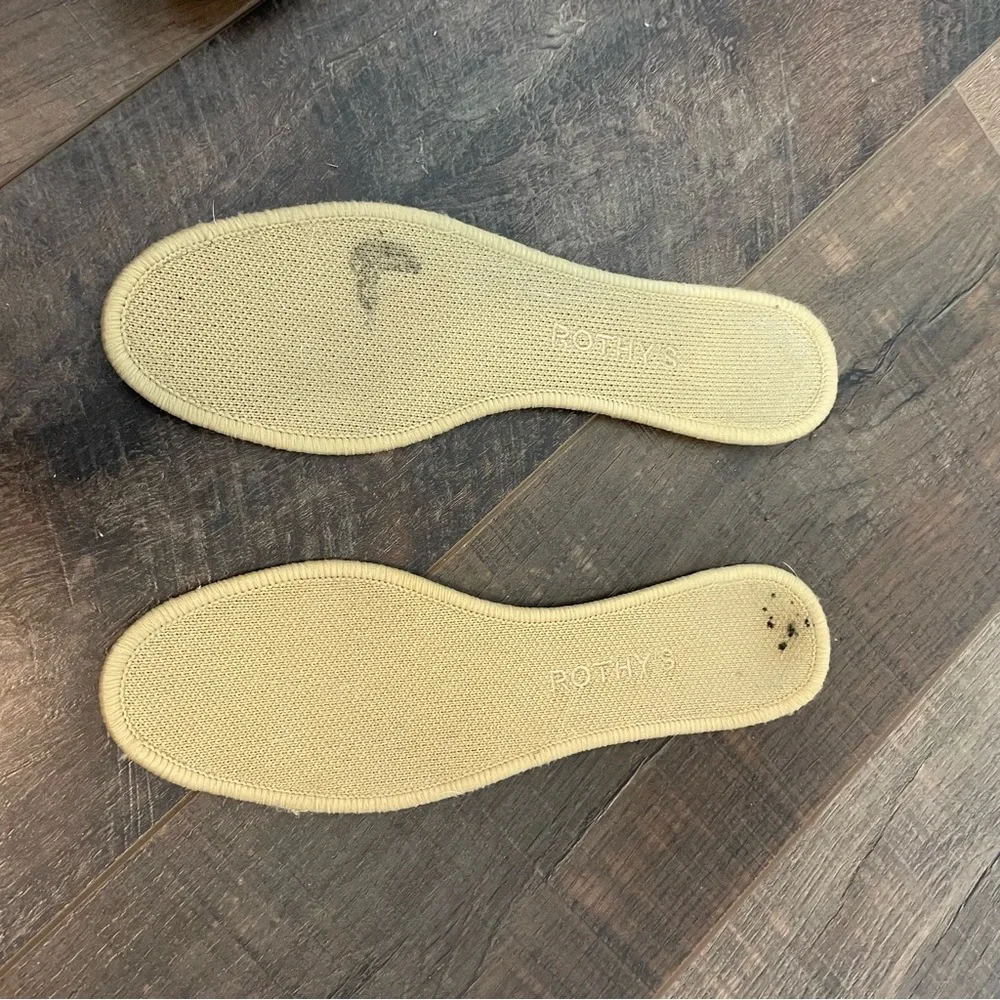 Rothy’s Shimmer Cat Patter Flats Size 7 *FLAWS - Picture 2 of 5